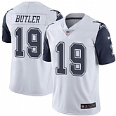 Nike Men & Women & Youth Cowboys 19 Brice Butler White Color Rush Limited Jersey,baseball caps,new era cap wholesale,wholesale hats